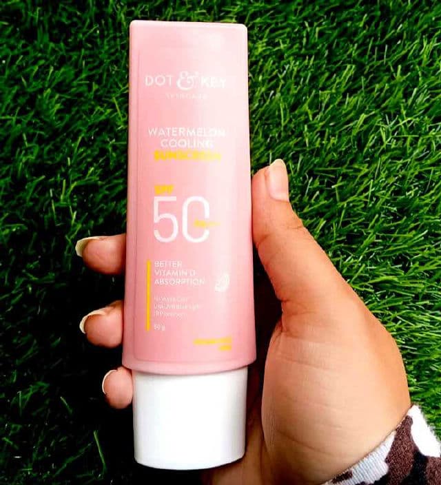 Dot & Key Watermelon Cooling Sunscreen SPF 50 PA+++ review photo by skincareblogg1
