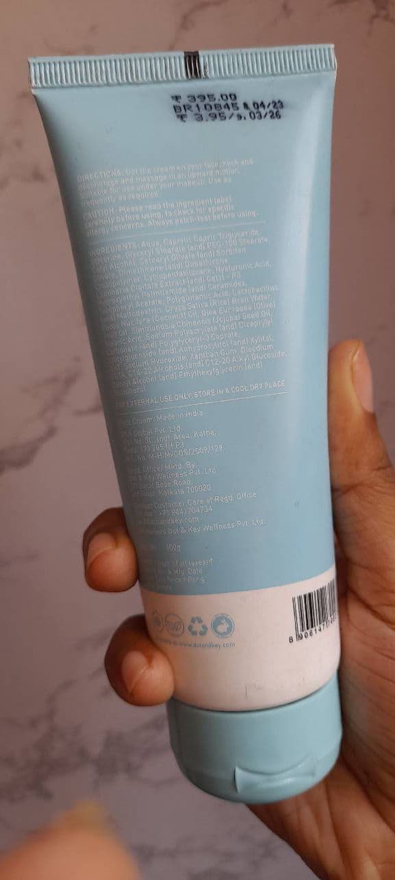 Ceramides & Hyaluronic Skin Barrier Repair Face Cream product review