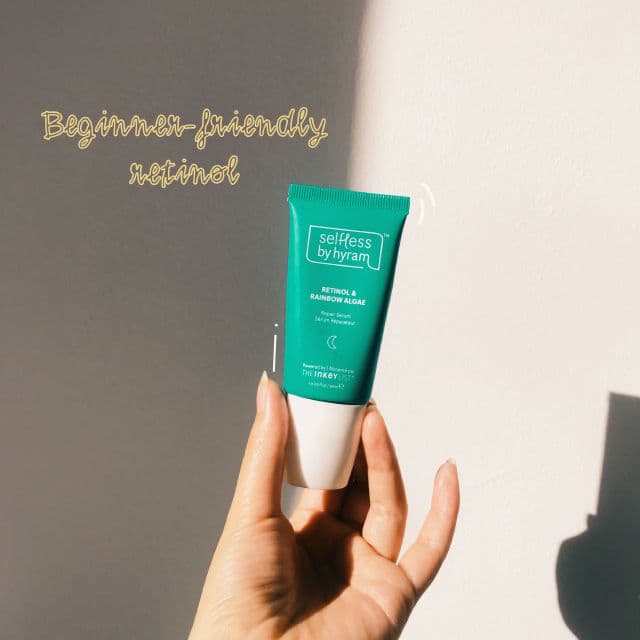 Selfless by Hyram Retinol & Rainbow Algae Repair Serum review photo by Cxy