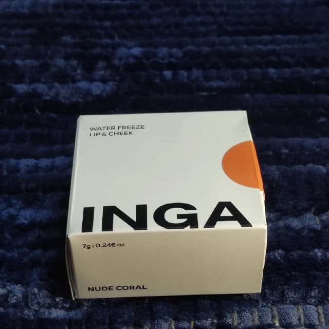 INGA Nude Coral review photo by skincarewithanjali