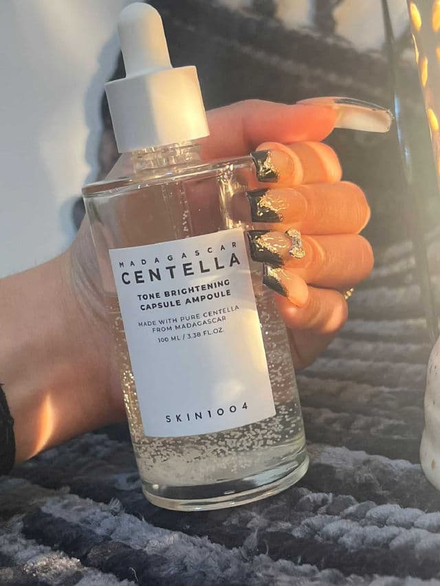 SKIN1004 Madagascar Centella Tone Brightening Capsule Ampoule review photo by skincarewithanjali