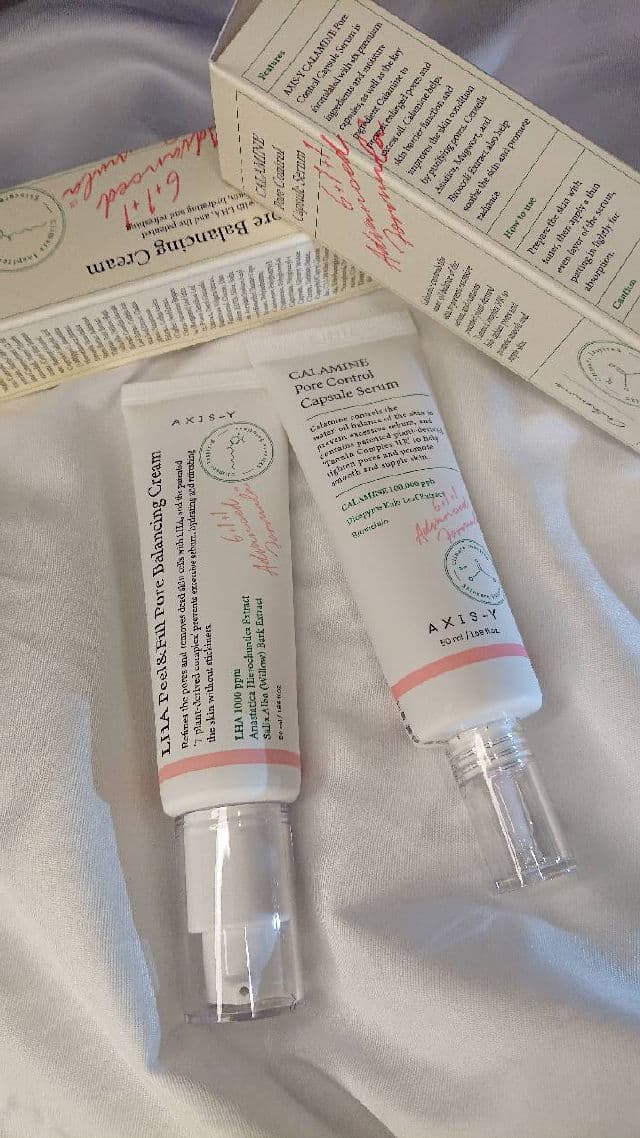 AXIS-Y LHA Peel & Fill Pore Balancing Cream review photo by vvyrzm