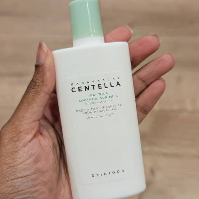 Madagascar Centella Tea-Trica Soothing Sun Milk SPF50+ PA++++ product review