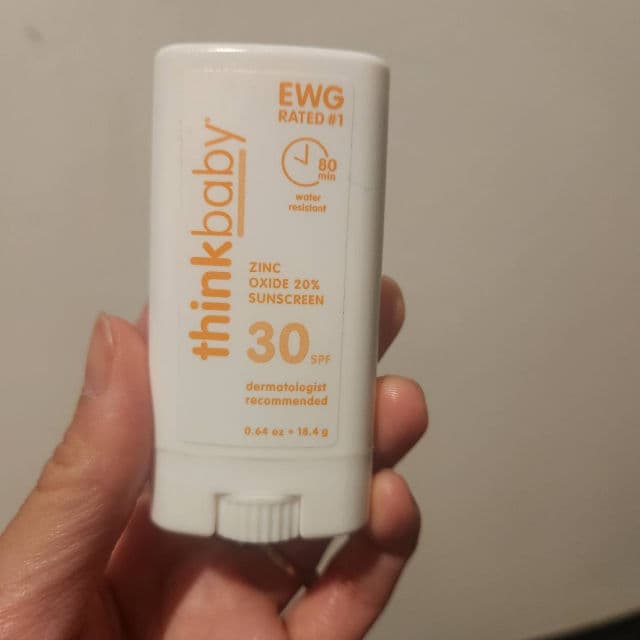 Thinkbaby Sunscreen Stick SPF 30+ review photo by TramP