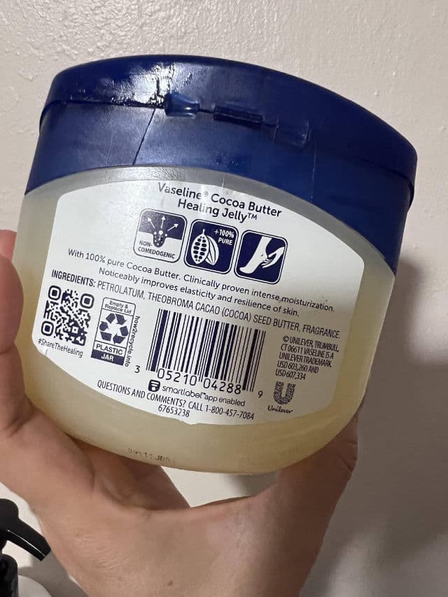 Vaseline Healing Jelly Cocoa Butter review photo by TramP