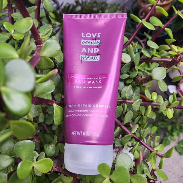 Love Beauty and Planet Vegan Collagen, Keratin & Sun-kissed Mandarin Deep Conditioning Hair Mask  review photo by CherishP