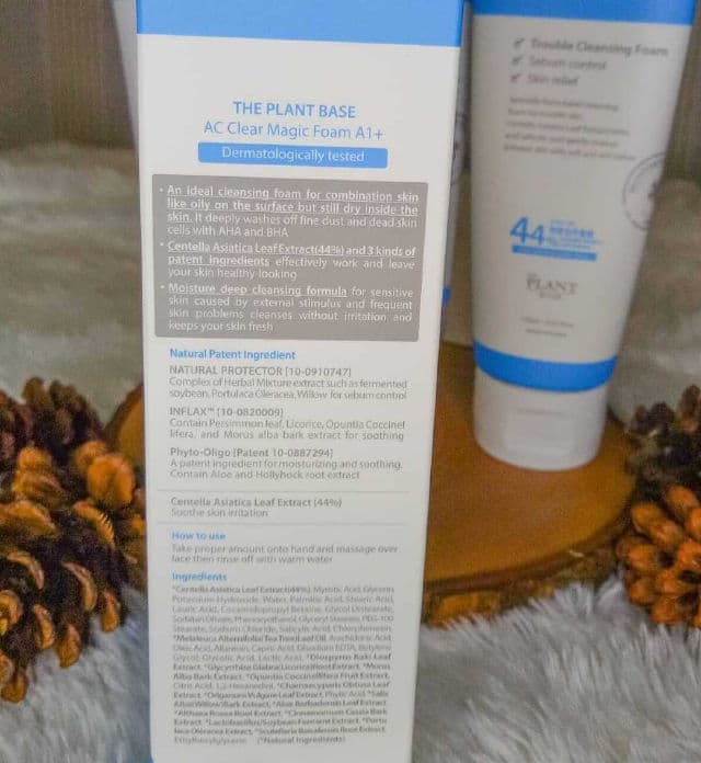 The Plant Base AC Clear Magic Foam A1 + review photo by roza