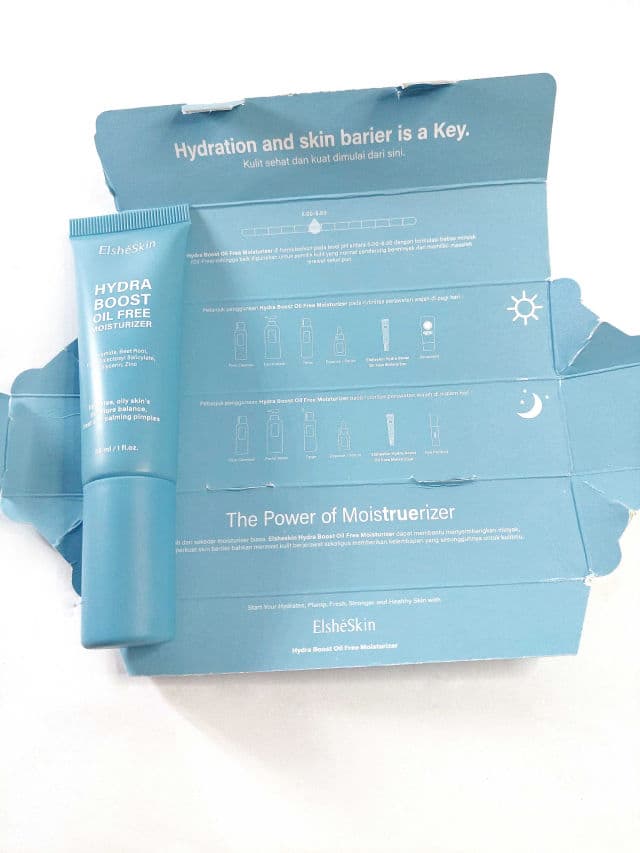 ElsheSkin Hydra Boost Oil Free Moisturizer review photo by roza