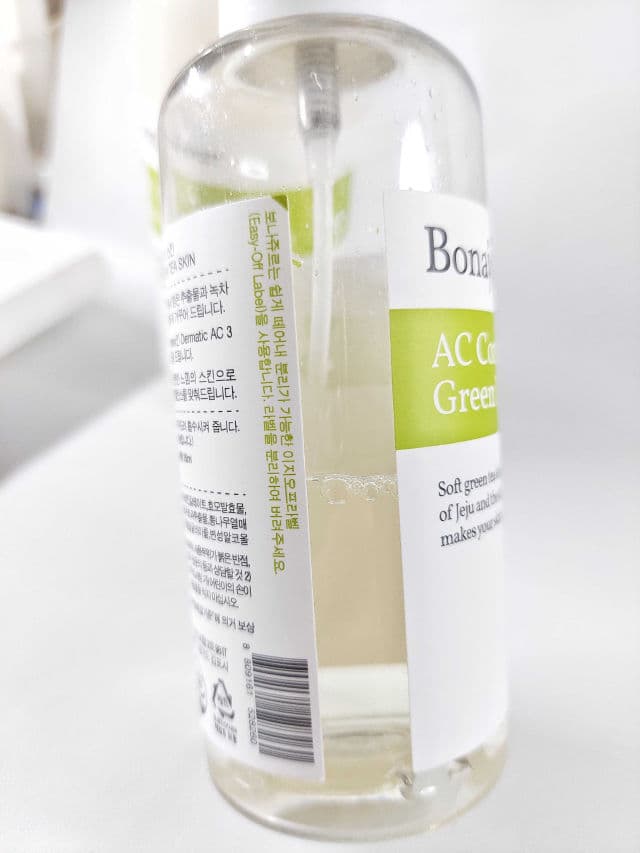 Bonajour AC Control Green Tea Skin Toner review photo by roza