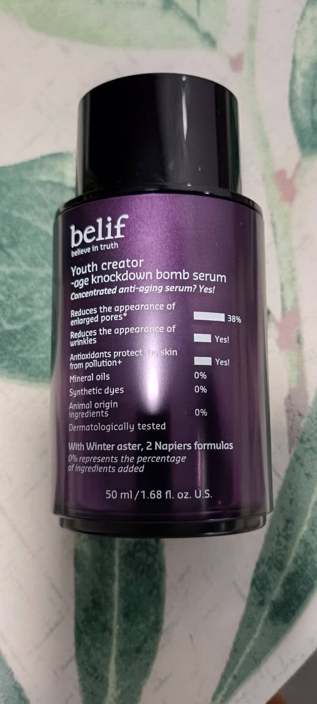 belif Youth Creator - Age Knockdown Bomb review photo by AROYERY