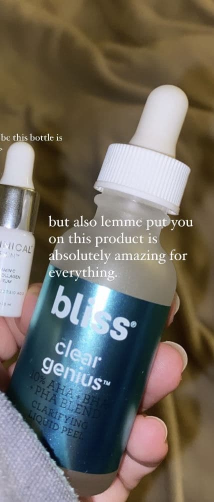 Bliss Clear Genius Clarifying Gel Cleanser review photo by rensal