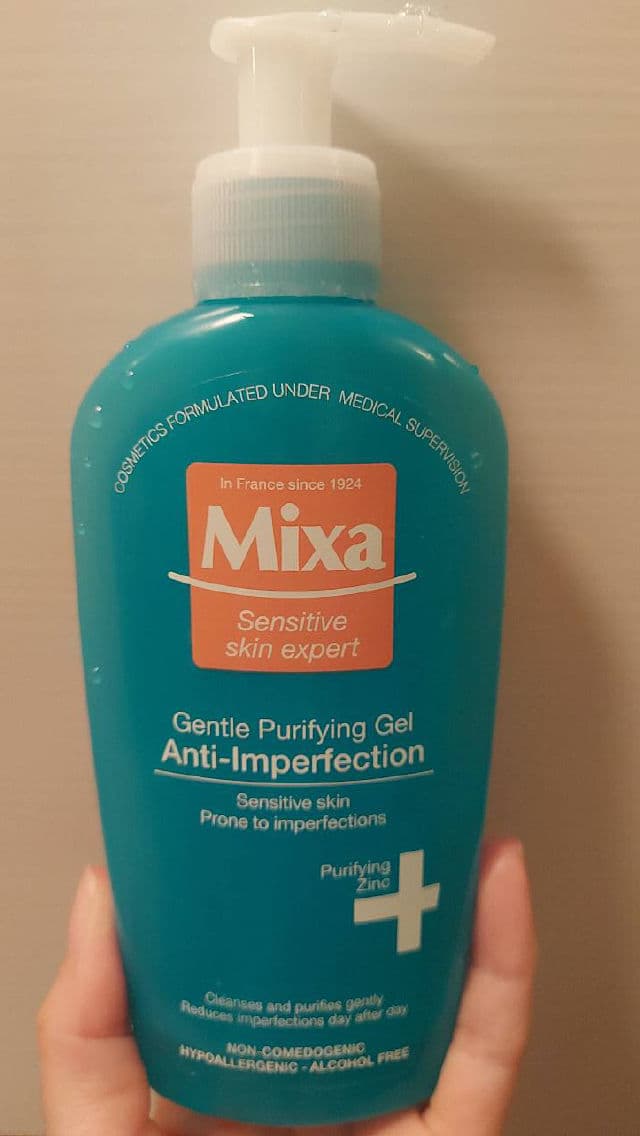 Mixa Gentle Purifying Gel Anti-Inperfection review photo by MaGaGaria