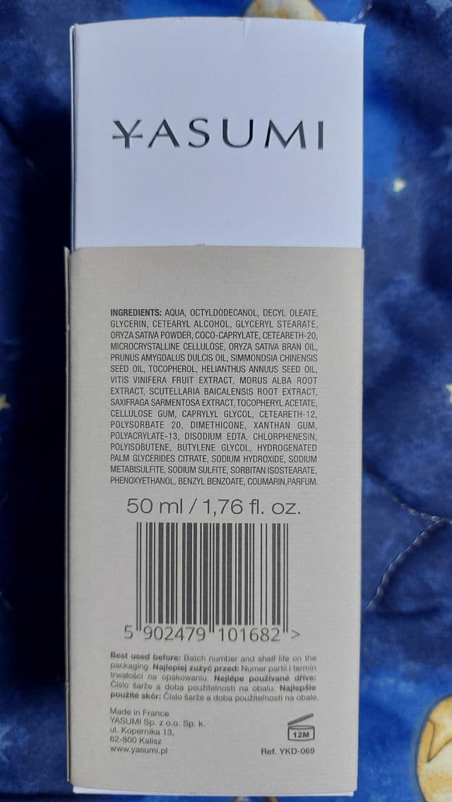 Yasumi Rice Face Cream review photo by MaGaGaria