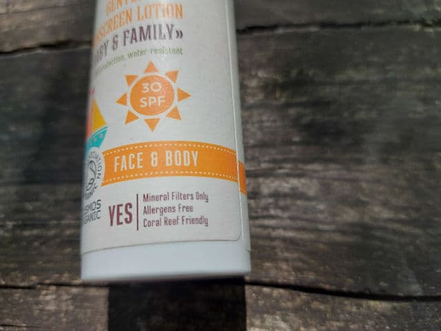 Wooden Spoon Sunscreen Lotion “Baby & Family” SPF 30 review photo by MaGaGaria