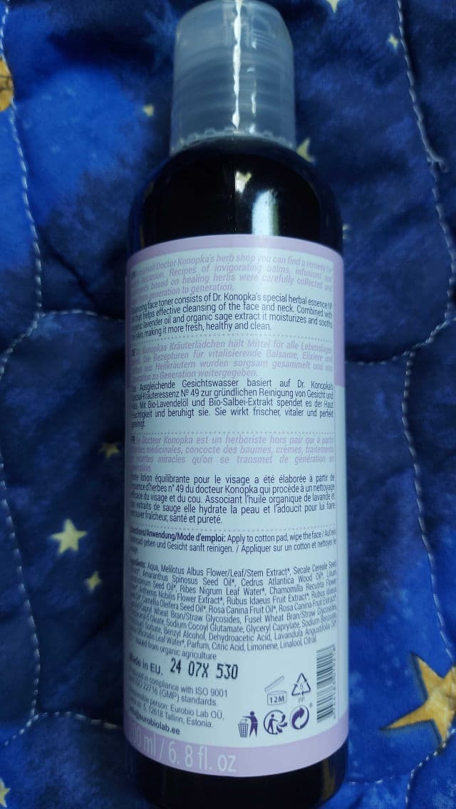 Dr. KONOPKA'S Balancing Face Toner review photo by MaGaGaria