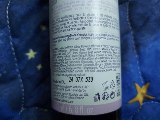 Dr. KONOPKA'S Balancing Face Toner review photo by MaGaGaria