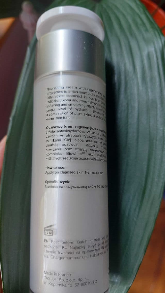 Yasumi Rice Face Cream review photo by MaGaGaria