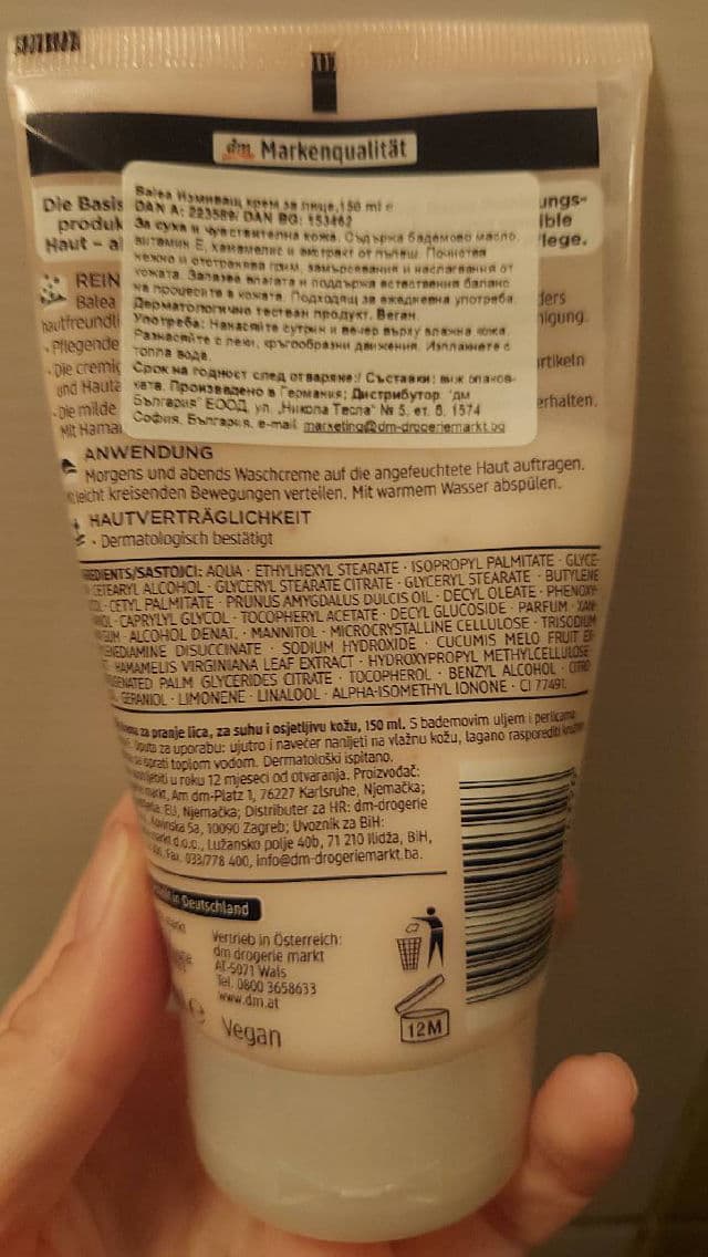 Balea Sanft Wasch Creme  review photo by MaGaGaria