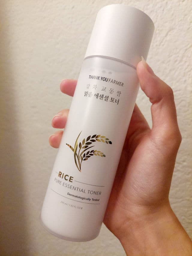 THANK YOU FARMER Rice Pure Essential Toner review photo by NerdyMetalhead