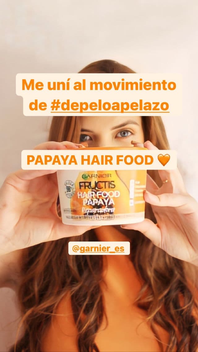 Garnier Fructis Damage Repairing Treat 3-In-1 Hair Mask + Papaya Extract review photo by mafegomezr