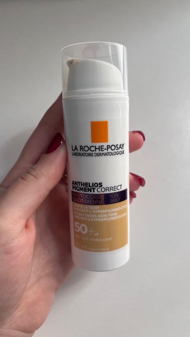 La Roche-Posay Anthelios Pigment Correct SPF50+ review photo by mafegomezr