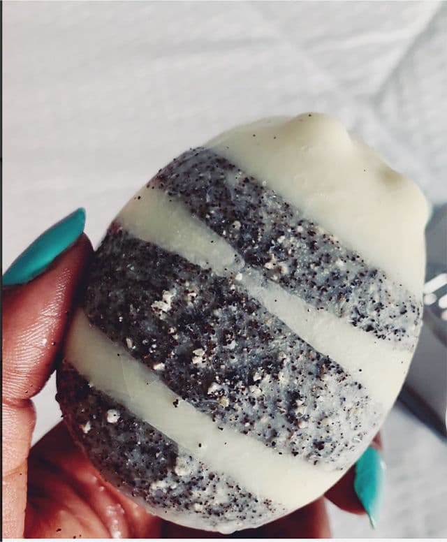 LUSH Scrubee Body Butter review photo by SierraKayy