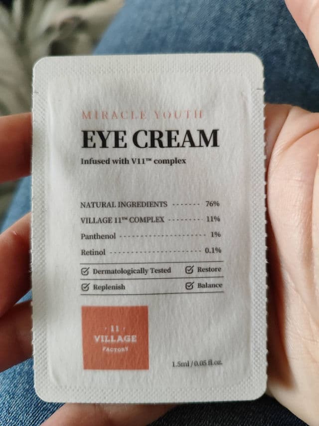 Village 11 Factory Miracle Youth Eye Cream review photo by Hastalapeinetadetodo