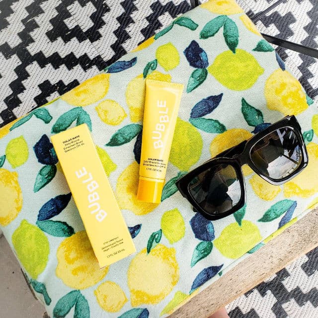 Bubble Solar Mate Invisible Daily Mineral Sunscreen Broad Spectrum SPF 40 review photo by Justalittleredheadx