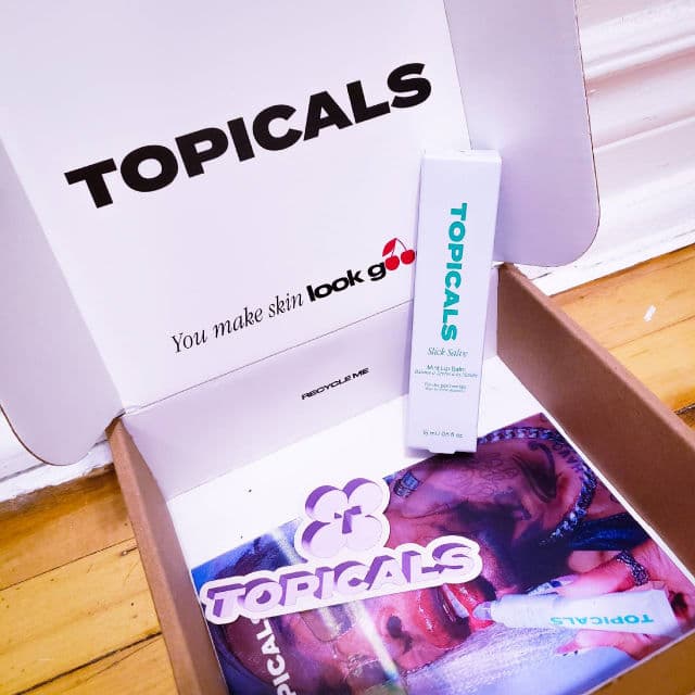 Topicals Slick Salve Mint Lip Balm review photo by Justalittleredheadx