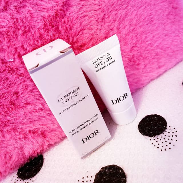 Dior La Mousse OFF/ON Foaming Cleanser review photo by Justalittleredheadx