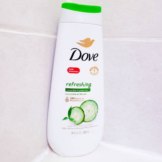 Dove Refreshing Body Wash with Cucumber and Green Tea review photo by Justalittleredheadx