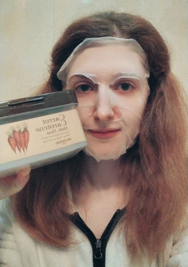 Carrot Carotene Mask product review