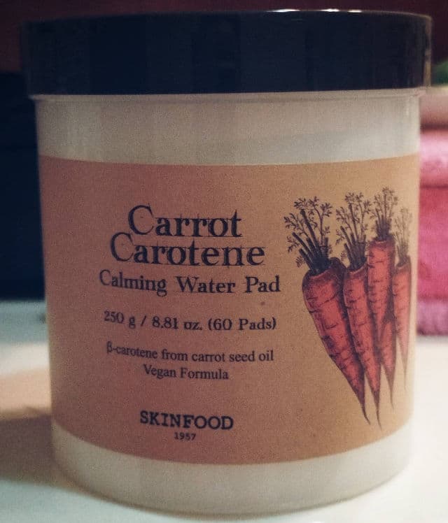 Carrot Carotene Calming Water Pad product review