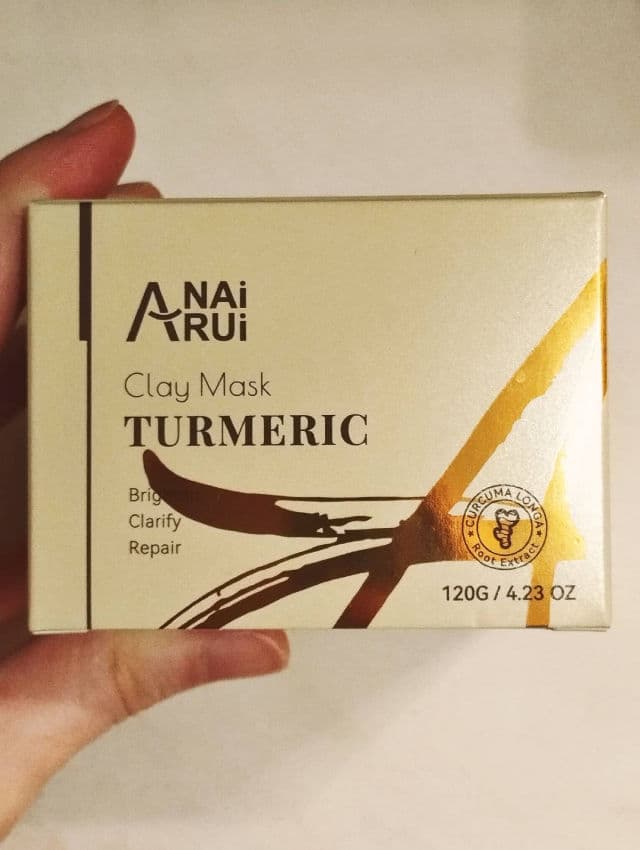 ANAIRUI Skin Care Turmeric Clay Mask review photo by PickyMickys