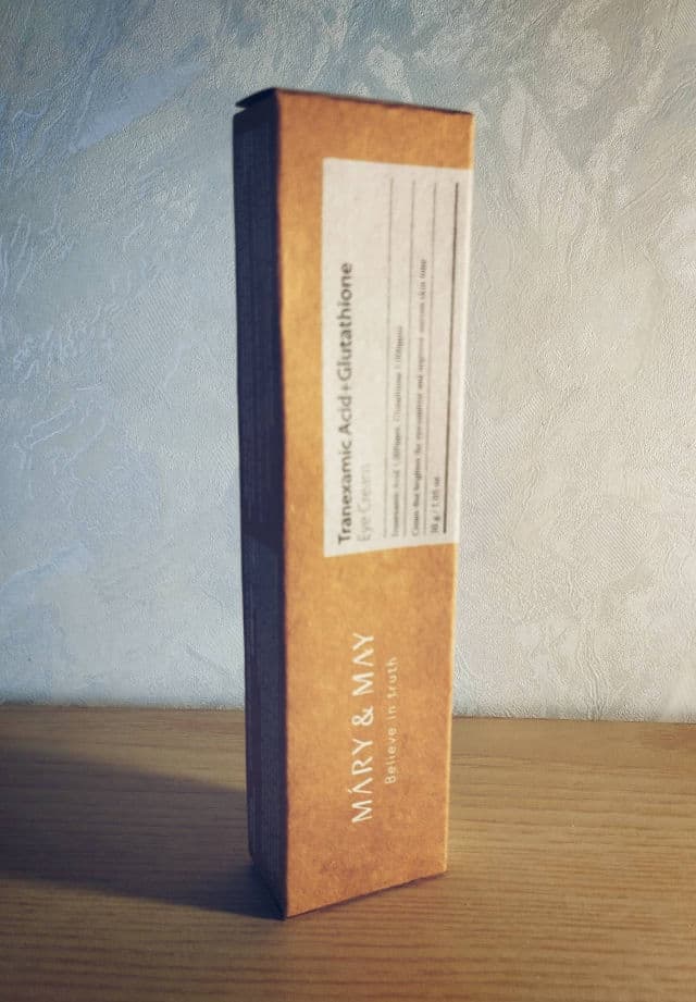 Tranexamic Acid + Glutathione Eye Cream product review