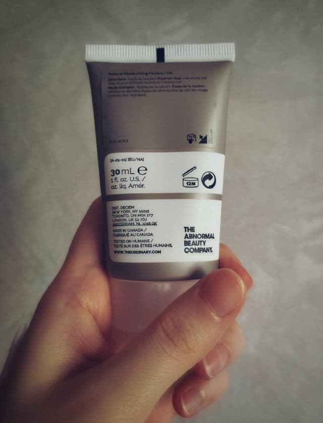 Natural Moisturizing Factors + HA product review