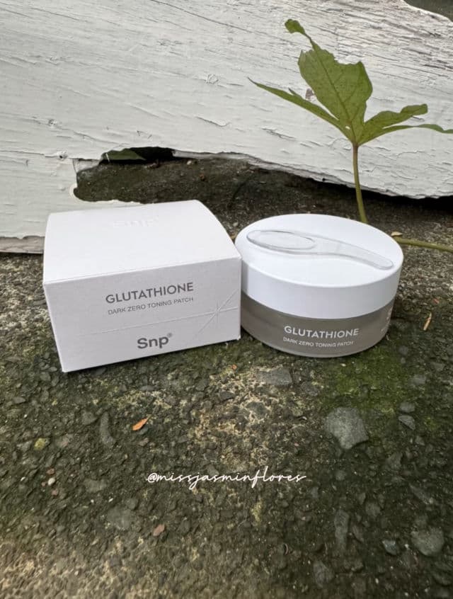 SNP Glutathione Dark Zero Toning Patch review photo by MissJazzy