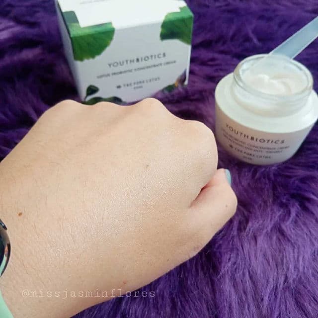 The Pure Lotus Youth Biotics Lotus Probiotic Concentrate Cream review photo by MissJazzy