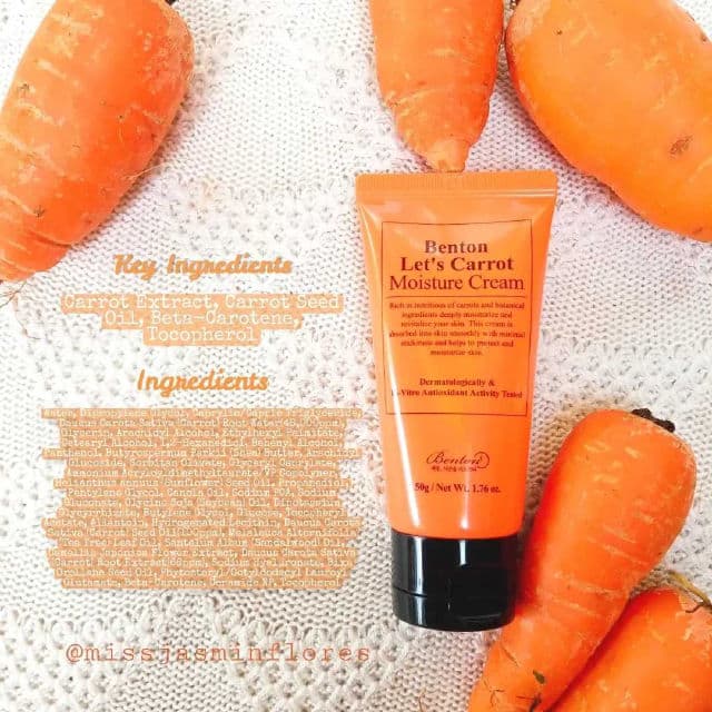 BENTON Let's Carrot Moisture Cream review photo by MissJazzy