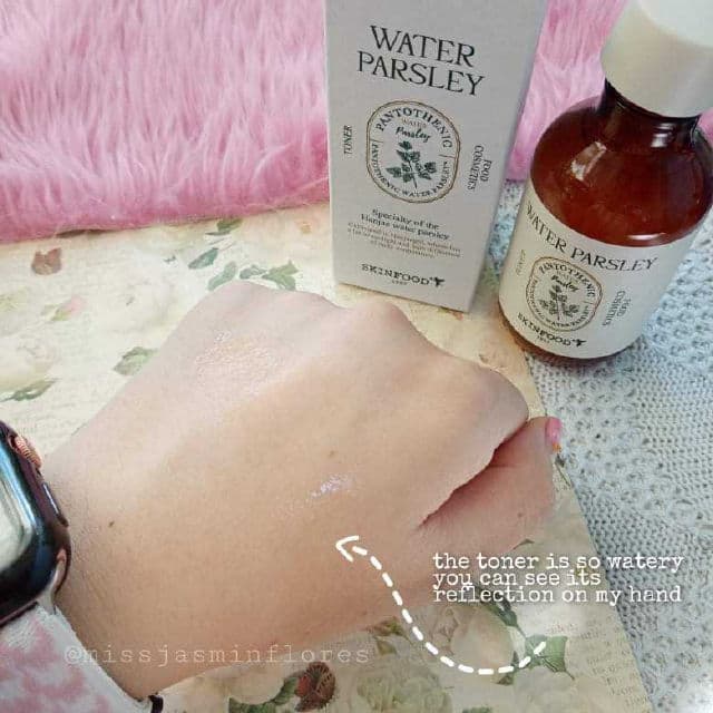 SKINFOOD Pantothenic Water Parsley Toner review photo by MissJazzy