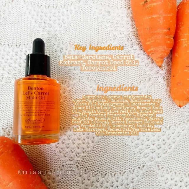 BENTON Let's Carrot Multi Oil review photo by MissJazzy