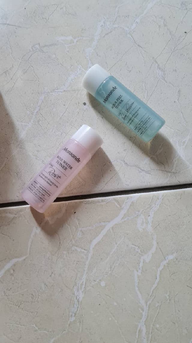 Mamonde Aqua Peel Toner review photo by clementinepulps