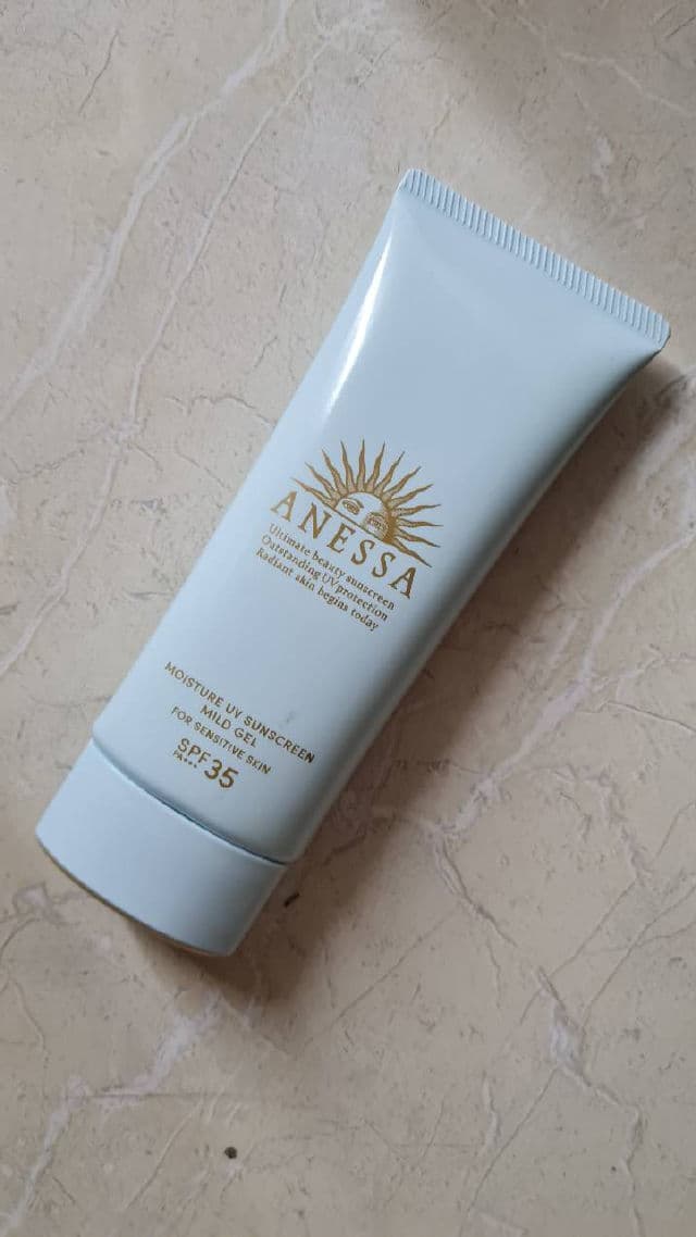 Anessa Moisture UV Mild Gel N SPF 35 review photo by clementinepulps