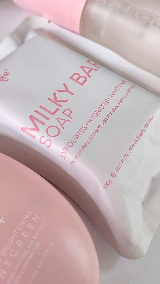 Fairy Skin Milky Bar Soap review photo by byabesarmi