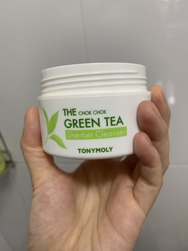 TONYMOLY The Chok Chok Green Tea Sherbet Cleanser review photo by Dyarra
