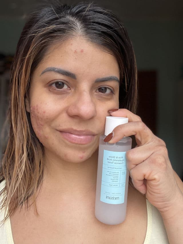Meisani Rice & Shine Hyaluronic Acid Essence Toner review photo by AndreaSegovia04