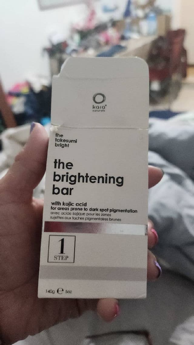 Kaia Naturals The Brightening Bar with Kojic Acid review photo by Maricusa15