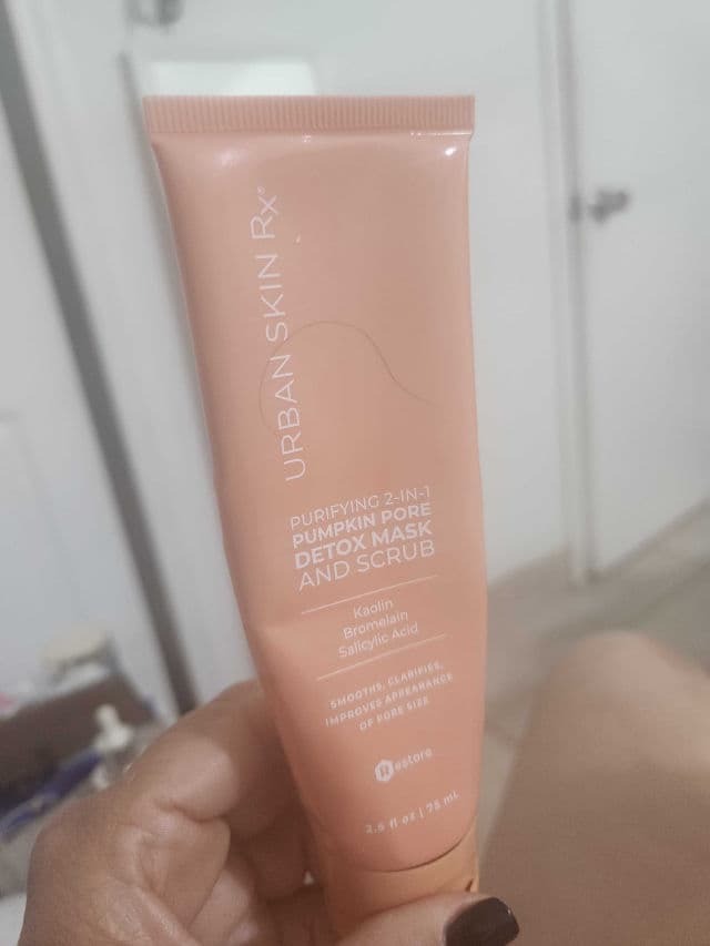 Urban Skin Rx Purifying 2-in-1 Pumpkin Pore Detox Mask and Scrub review photo by Maricusa15