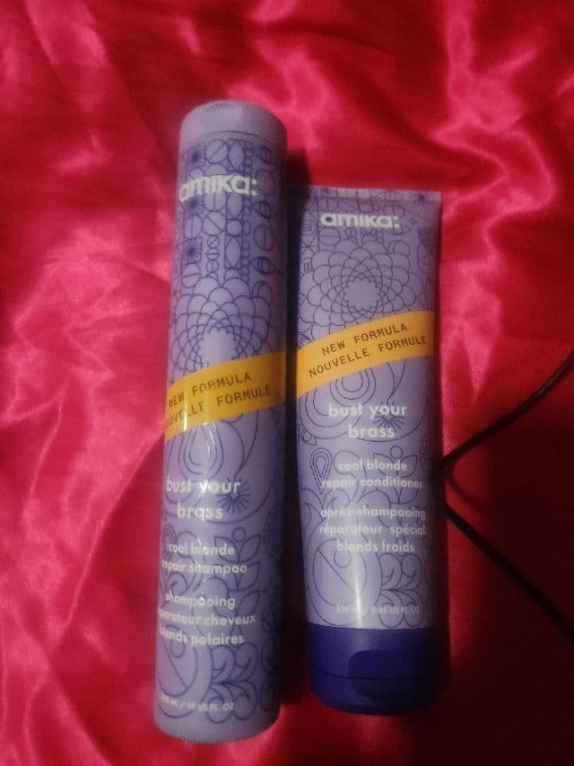 amika: Bust Your Brass Shampoo review photo by Maricusa15