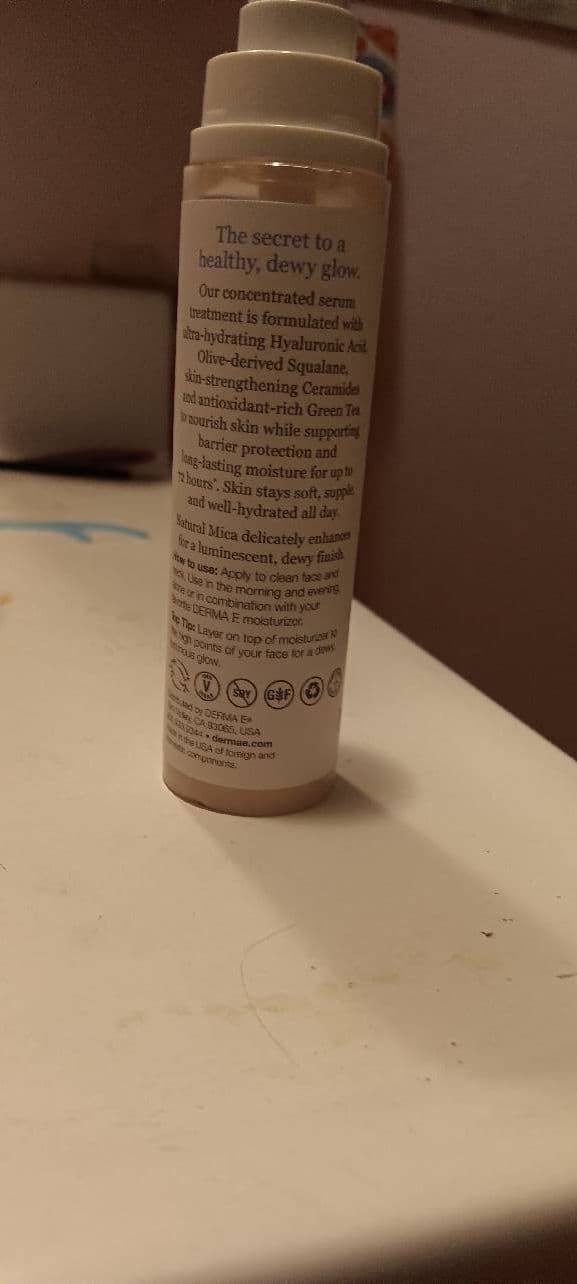 derma e Ultra Hydrating Dewy Skin Serum review photo by Francineee